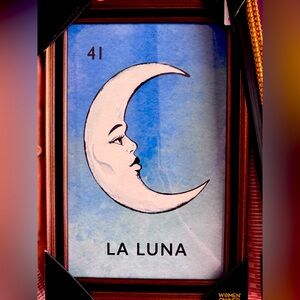 Sapna Shah Loteria La Luna Art Print - 12x18